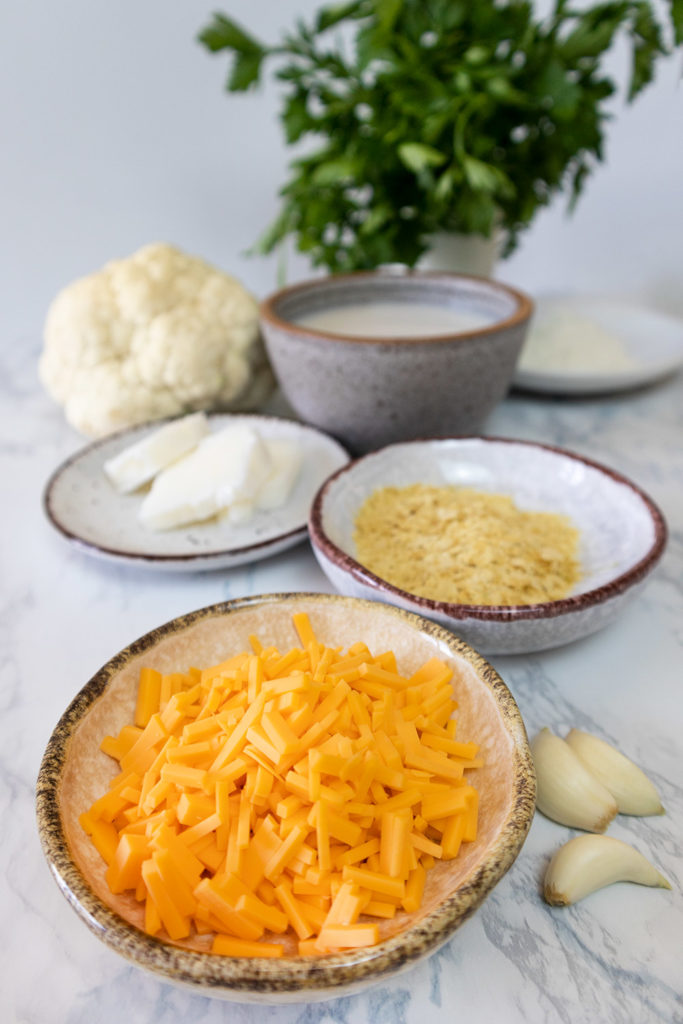 vegan-cauliflower-cassarole-ingredients